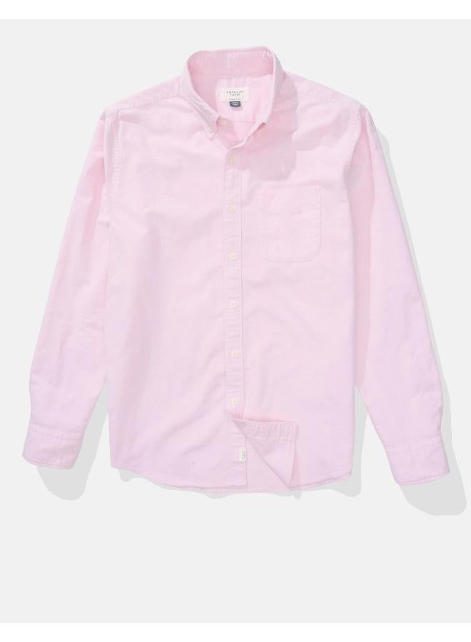 قميص AE Everyday Oxford بأزرار