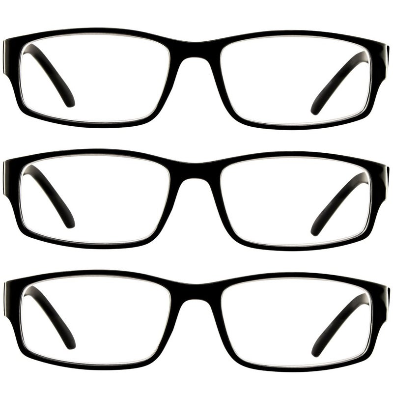 TruVision Readers نظارات قراءة TruVision - 9504H - عبوة 3 - أسود - 2.50 - Image 2