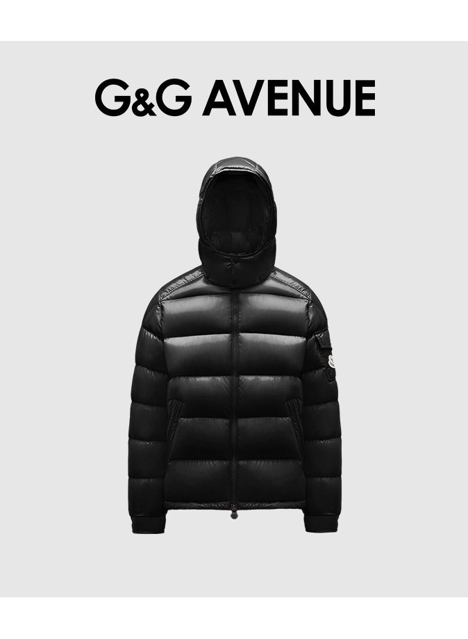 G&G AVENUE Down jacket men foldable down jacket men travel down jacket lightweight down cap winter coat warm long jacket thick waterproof zipper autumn windproof warm  - Image 2