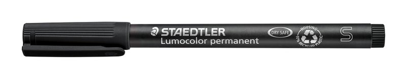 STAEDTLER 313 WP6 Lumocolor Universal Permanent Superfine Pens - Assorted Colours - Image 2