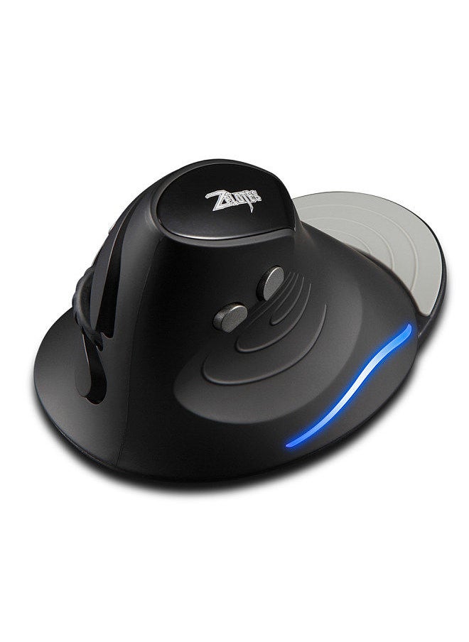 F-17 Vertical Mouse 2.4GHz Wireless Gaming Mouse 6 Keys Ergonomic Optical Mice with 3 Adjustable DPI for PC Laptop