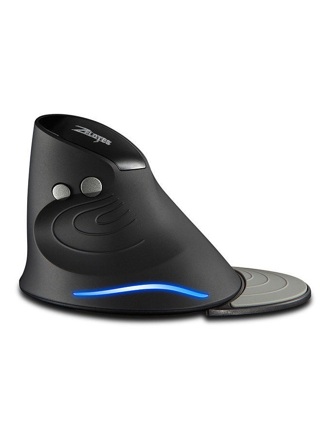 F-17 Vertical Mouse 2.4GHz Wireless Gaming Mouse 6 Keys Ergonomic Optical Mice with 3 Adjustable DPI for PC Laptop
