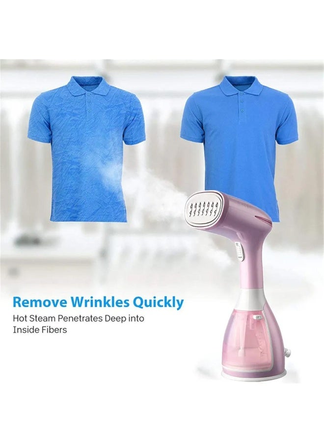 Tradeo Portable Garment Steamer 280ML, Handheld Clothes Steamer, Fast Heat, Strong Steam, Travel Iron - Image 3