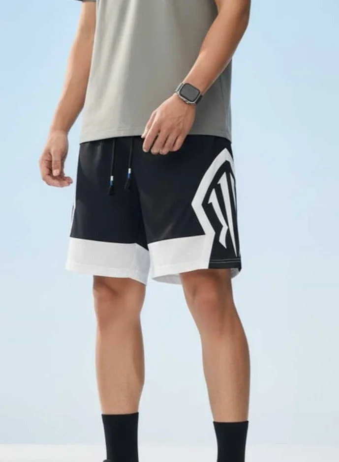 ANTA KAI Unisex Loose Basketball Knit Game Shorts