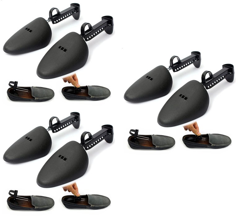 MosQuick® 3 Pairs, Shoe Stretcher, Adjustable shoe shaper Shoe Tree Shaper for mens formal shoes, boots, sneakers, closed toe heels - Image 1