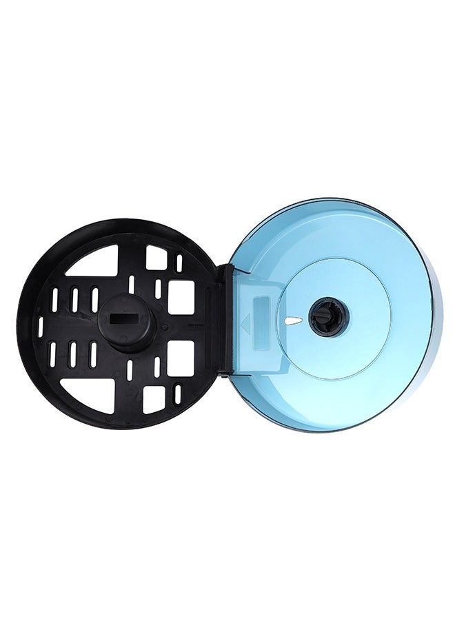 Royalford - Royalford Paper Roll Dispenser- RF10731| Round Paper Tissue Holder| Wall Mounted|  Key Lock Mechanism| Vertical Access Window| Space Saving Design - Image 1