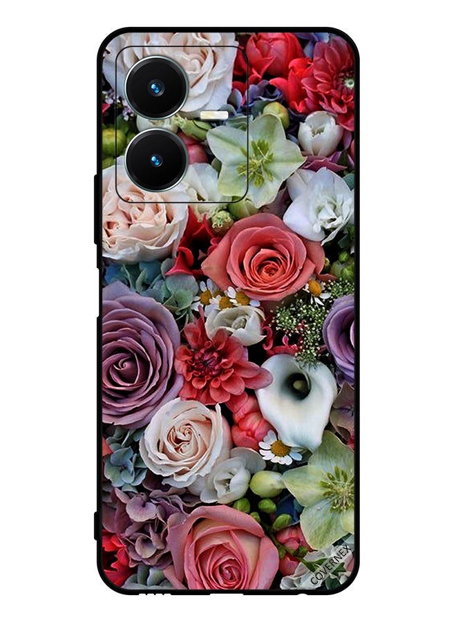 Covernex Protective Case Cover For vivo Y22 Roses - Image 1