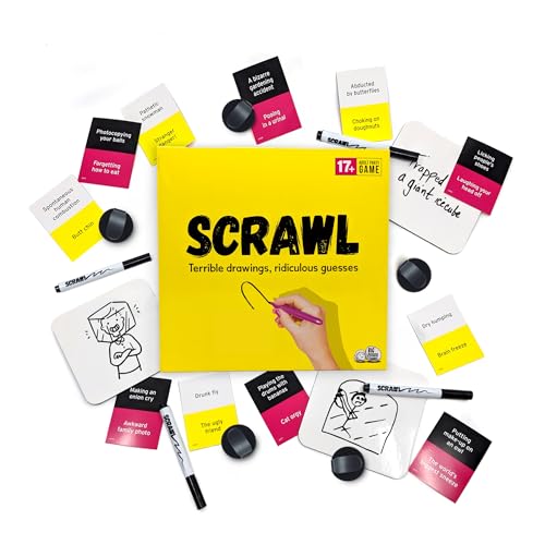 BIG POTATO Scrawl Adult Board Game | Terrible Drawings and Ridiculous Guesses | Hilarious Board Game for Adults - Image 1