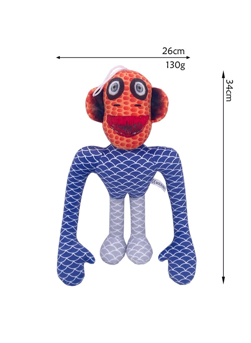 Zoonomaly Deformed Zoo Game Peripheral Plush Toy Horror Game Doll - Purple Monkey - Image 2