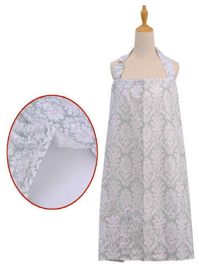 Fatah Breastfeeding Cover Nursing Soft and Breathable Cotton Fabric - Two Faces- Prints May Vary  - Image 1