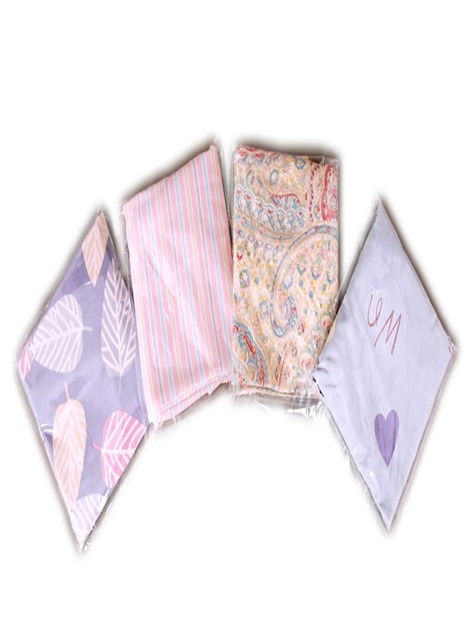 Fatah Breastfeeding Cover Nursing Soft and Breathable Cotton Fabric - Two Faces- Prints May Vary  - Image 5