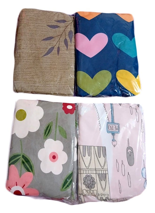 Fatah Breastfeeding Cover Nursing Soft and Breathable Cotton Fabric - Two Faces- Prints May Vary  - Image 3
