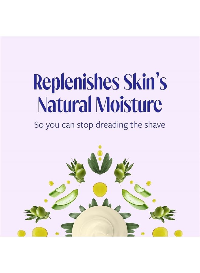 Skintimate Skin Therapy Moisturizing Shave Gel for Women Dry Skin with Lanolin and Olive Butter - 7 Ounce (Pack of 6) - Image 2