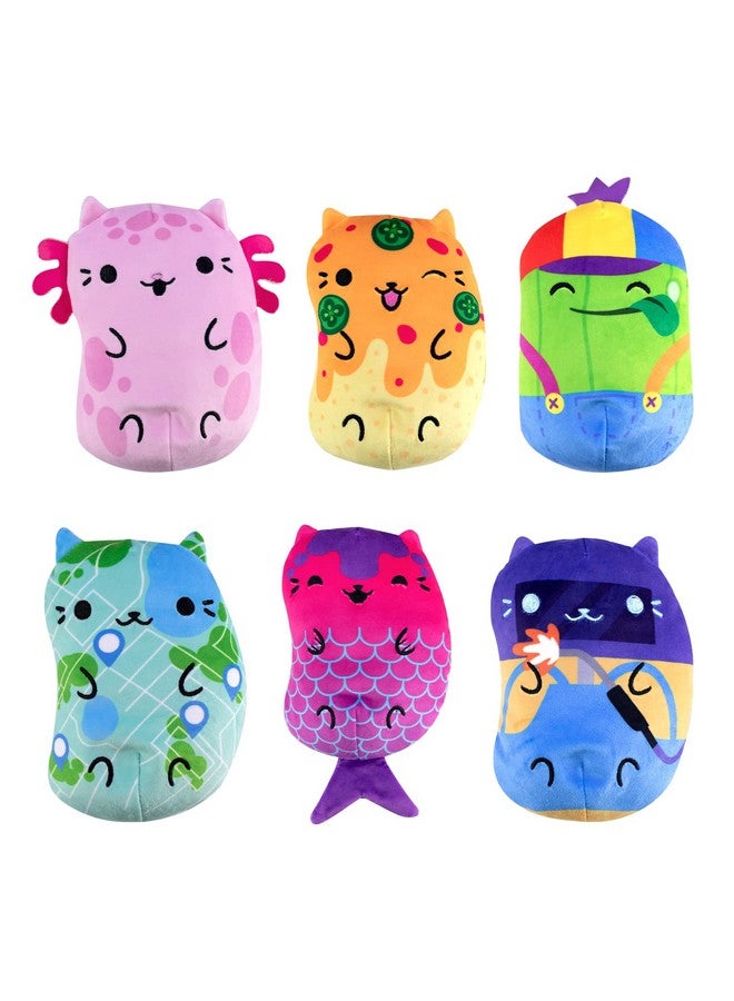 Cats vs Pickles 1pc Mystery Bags Wave 6 inch CvP Chonk Bean Filled Plushies - Image 2