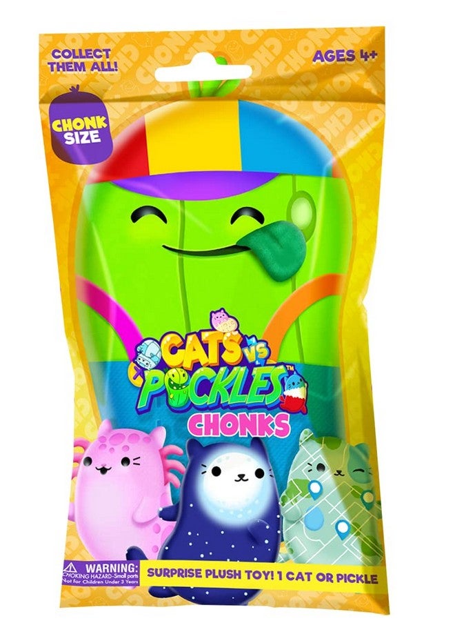 Cats vs Pickles 1pc Mystery Bags Wave 6 inch CvP Chonk Bean Filled Plushies - Image 1
