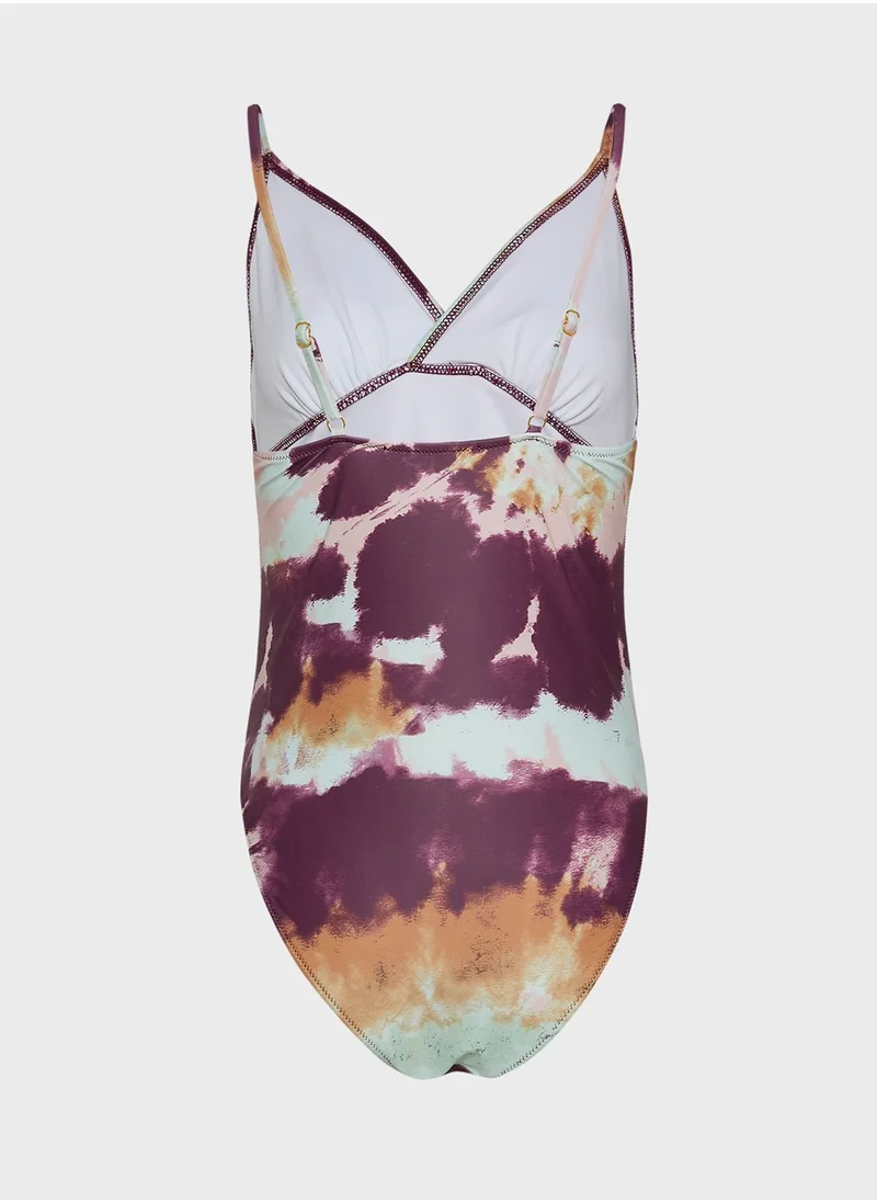 Missguided Maternity Animal Print Nursing Swimsuit