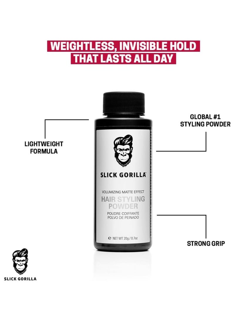 Slick Gorilla Hair Styling Texturising Powder 20g - Image 5