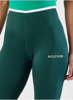 TOMMY HILFIGER Monotype High Waisted Leggings  - Image 3