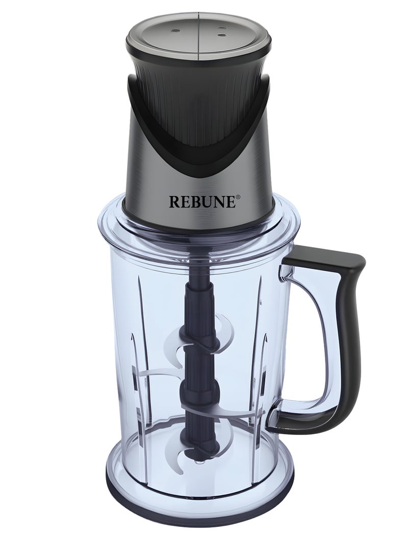 Stainless Steel Meat And Vegetable Chopper 2 L 350 W RE-2-170 Silver