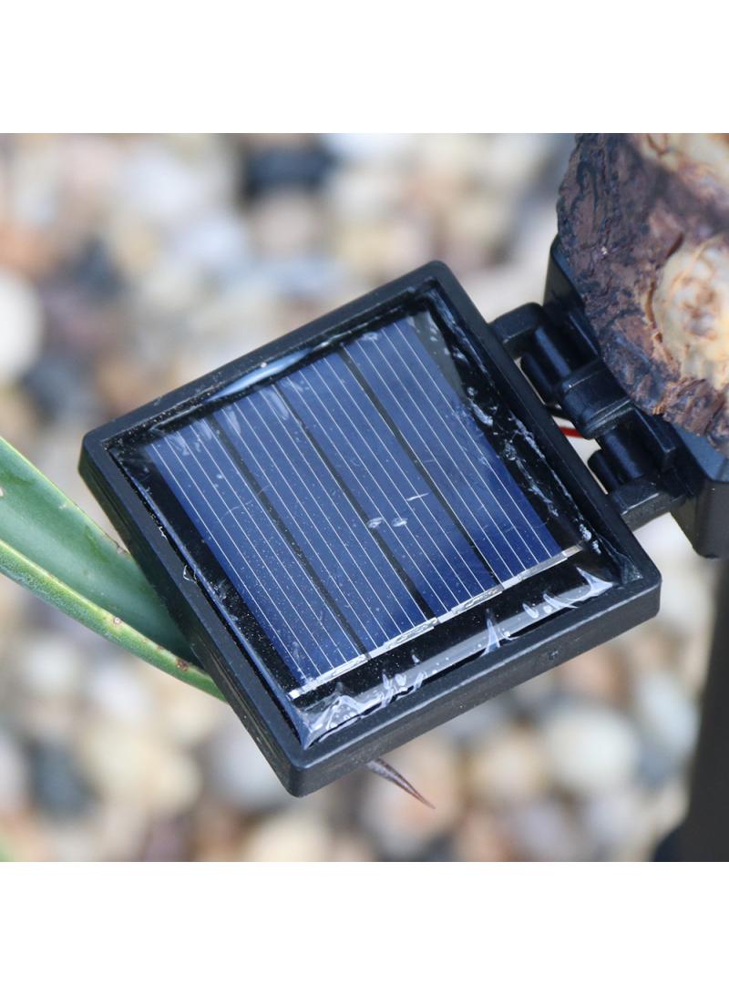 Loquat 2 Pieces Parrot Shaped Solar LED Lights Effect Garden Light Auto On OR Off Dust To Dawn Outdoor Waterproof Landscape Decoration Solar Powered Security Torch Light - Image 3