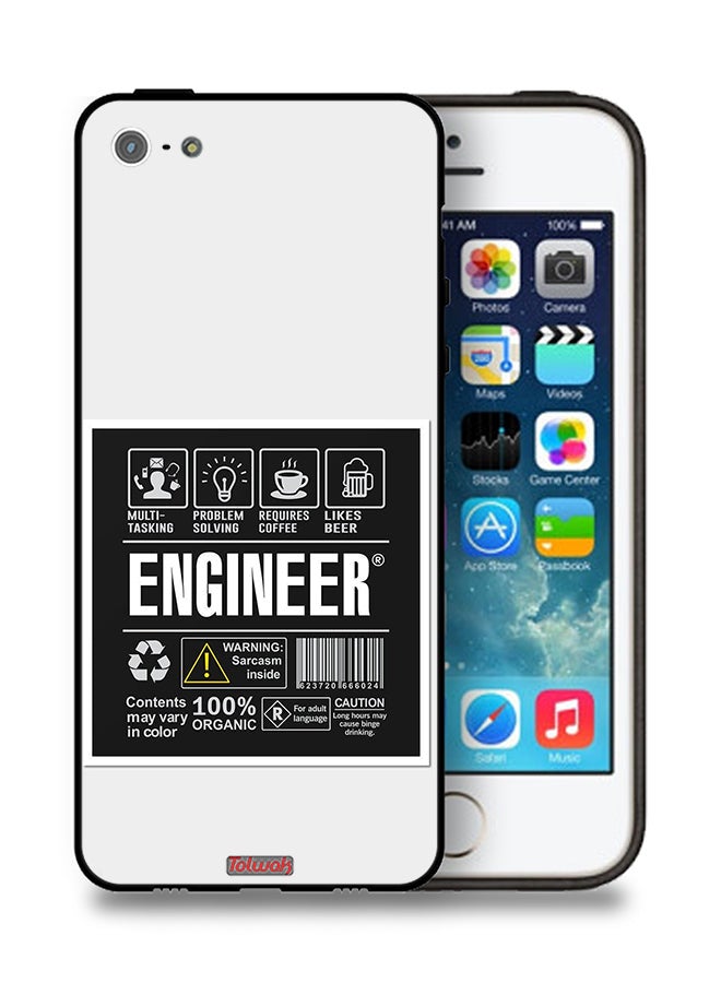 Tolwak Apple iPhone 5/5s/SE Protective Case Engineer Sticker - Image 1