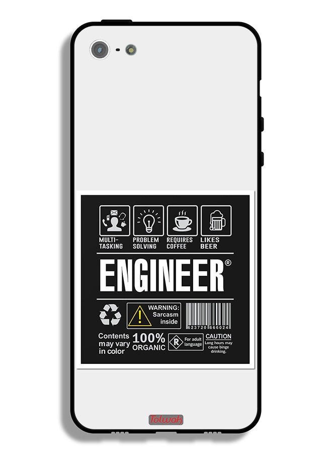 Tolwak Apple iPhone 5/5s/SE Protective Case Engineer Sticker - Image 2