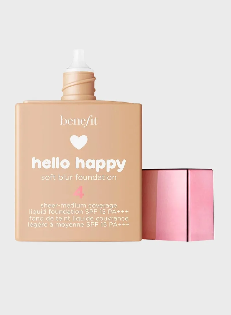 Benefit Cosmetics Hello Happy Soft Blur Foundation 04
