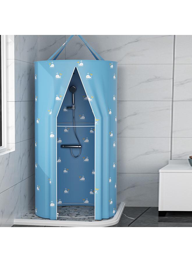 Bluejw Round Bath Cover Warm Thickened Bath Cover Thermal Insulation Bath Account Bath Account Household Winter Shower Curtain Closable For Adults - Image 2