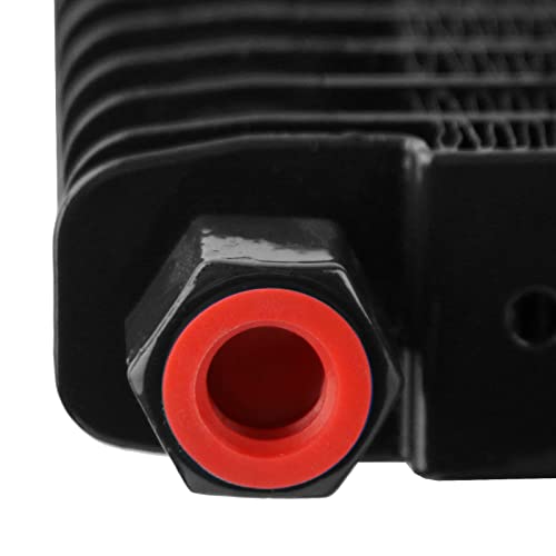 PACEWALKER Transmission Oil Cooler 40,000 GVW Low Pressure Drop LPD47391 47391 with Mounting Hardware (Upgrade Version-Black) - Image 5