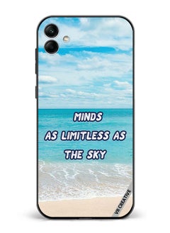Protective Case Cover For Samsung Galaxy A04 Sky Caption Design Multicolour