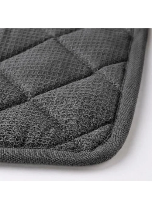 أيكيا Oven Holder 2 Pieces Gray Color Meridyendukkan 21X21 cm 2 Pieces Felted Polyester