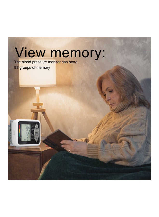 إسكدنيا جهاز قياس ضغط الدم الإلكتروني الذكي لقياس من المعصم - Image 4