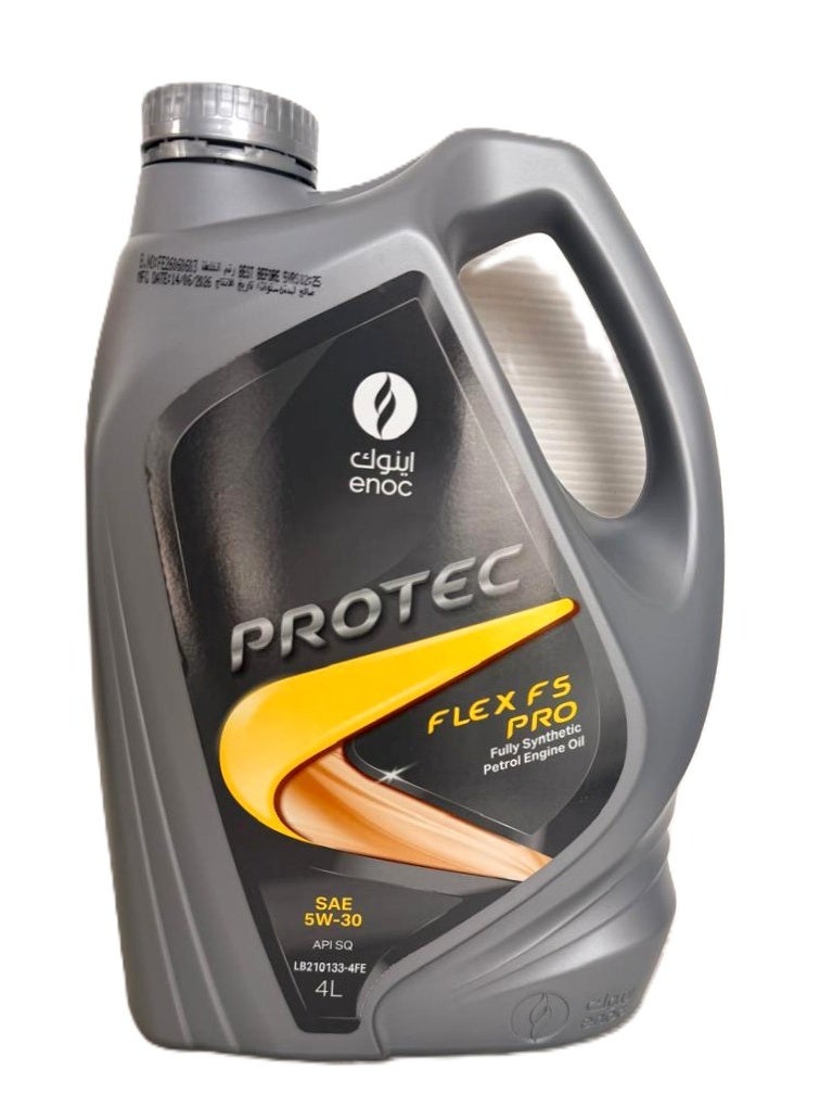 إنوك زيت محركات بنزين اصطناعي بالكامل 5W30 FS PRO DEXOS1 سعة 4 لتر - Image 1