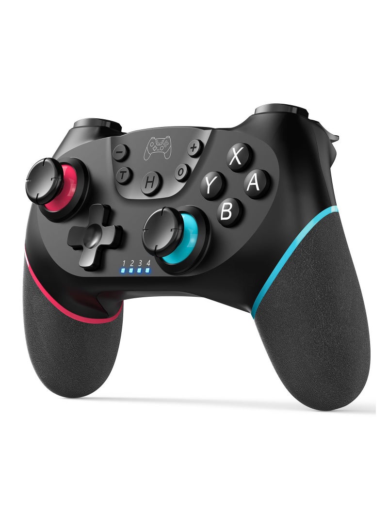 KASTWAVE Switch Controller Wireless Switch Pro Controller Compatible with Switch/Switch Lite/Switch OLED Programmable Remote Gamepad Joystick with Wake-up and Turbo  - Image 1