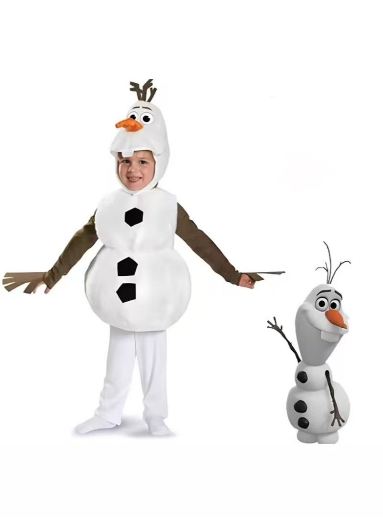 جاياتو تلعب سنو كوز زي الهالويين، زي كاهونتاس، زي الأطفال في عيد الميلاد - Image 1