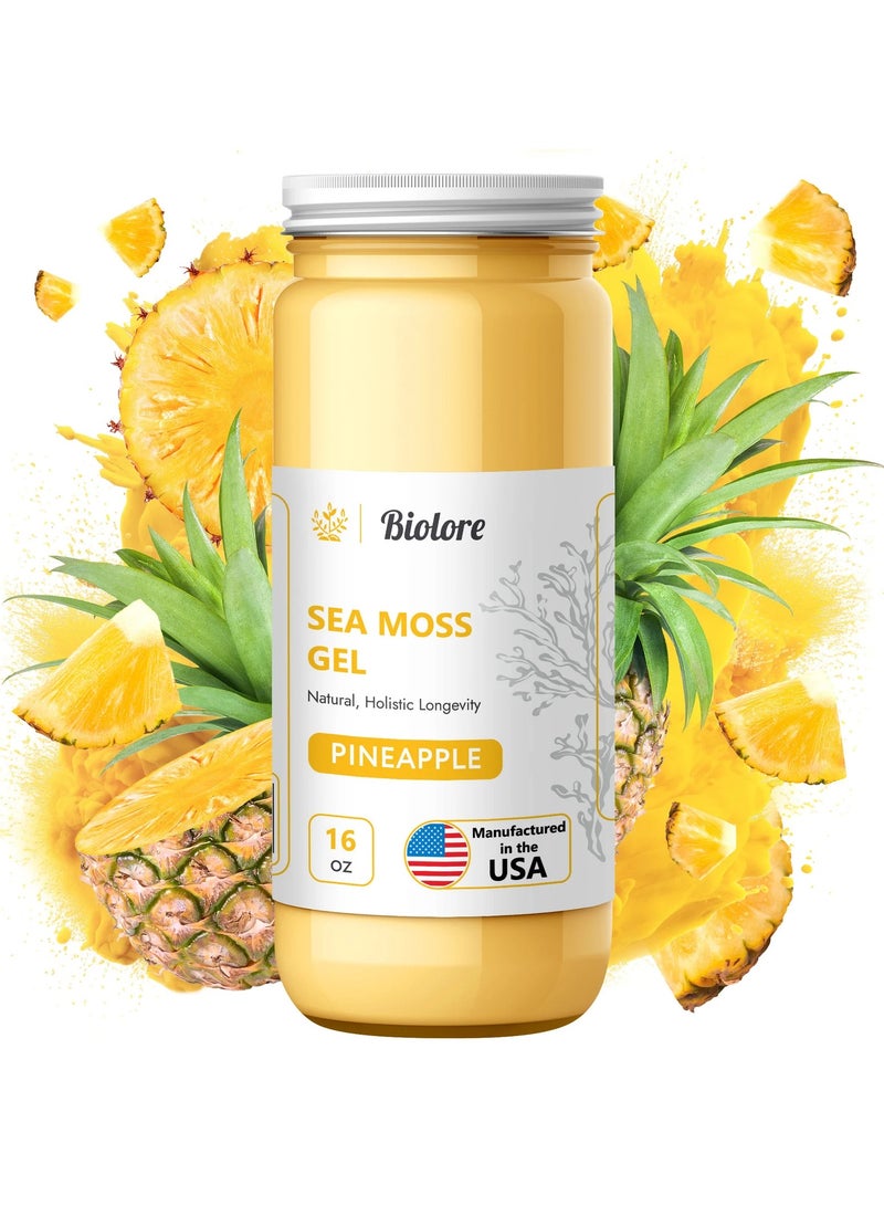 Biolore Sea Moss Gel Maca Licorice Root Pineapple 16Oz - Image 2