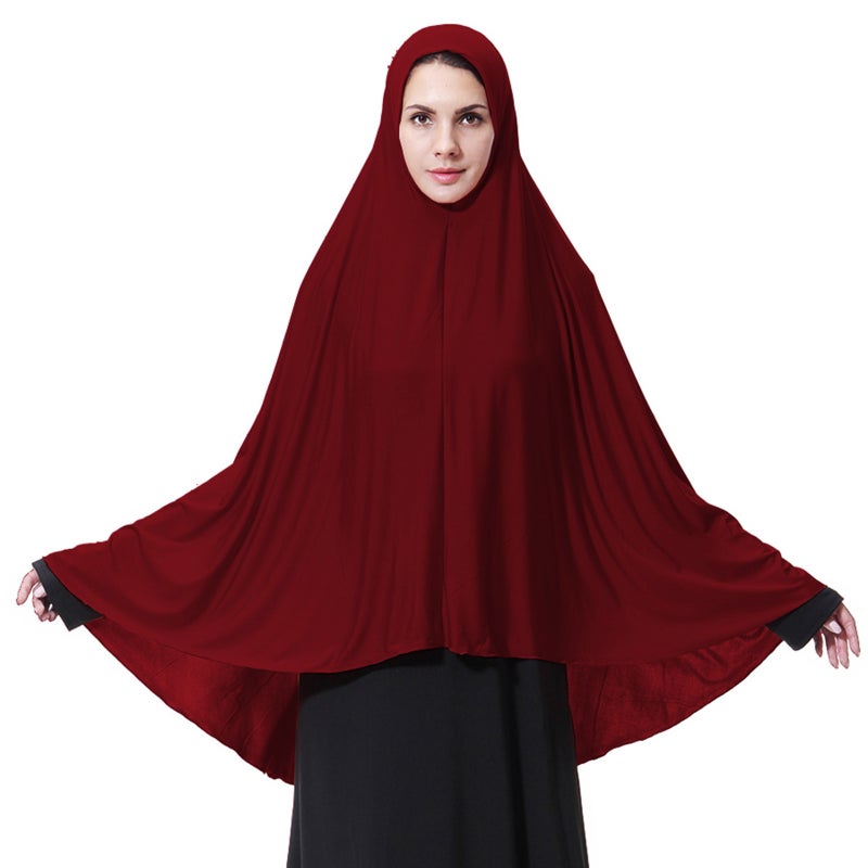 Women's Solid Color Daily Routine Long-Style Headscarf Headband Headwraps - Image 5