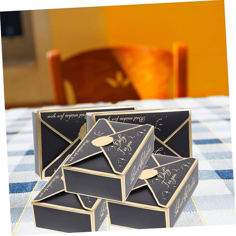 18 قطعة من علب الهدايا الأنيقة لحفلات الزفاف للحلوى والبسكويت وحفلات أعياد الميلاد والتخزين - Image 4
