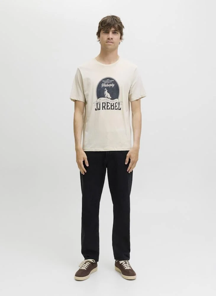 JJ Rebel Graphic Print Regular Fit T-Shirt