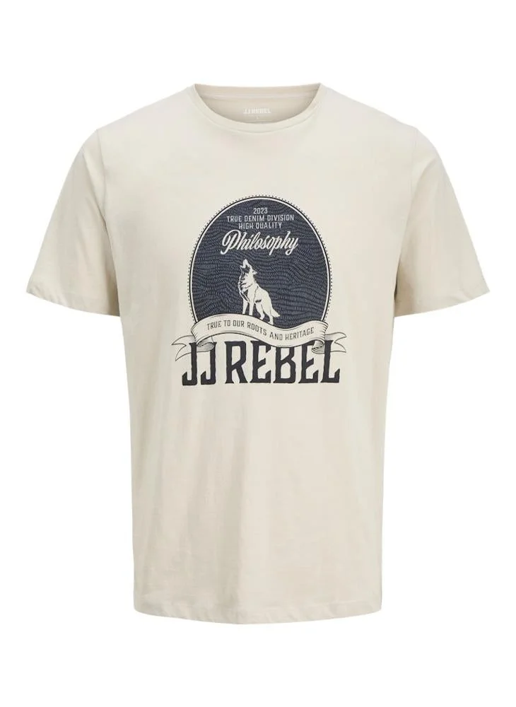 JJ Rebel Graphic Print Regular Fit T-Shirt