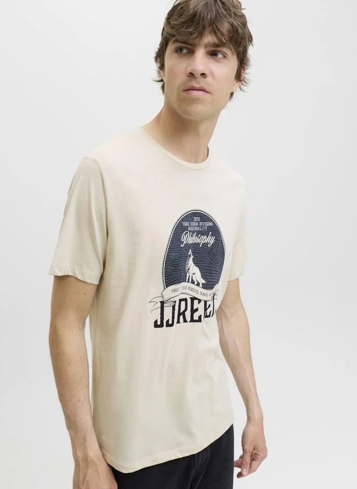 JJ Rebel Graphic Print Regular Fit T-Shirt