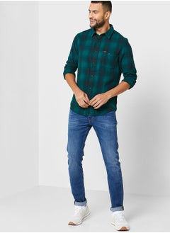 LEE Light Wash Straight Fit Jeans  - Image 2