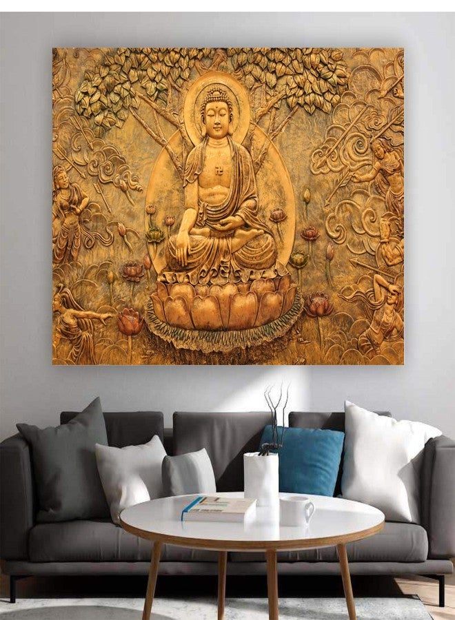 DECOR PRODUCTION PVC Self Adhesive Vinyl Wall Poster for Living Room, Hall, Play Room, Bedroom, Kitchen, Office (40x60Inch, Multicolour) - Image 1