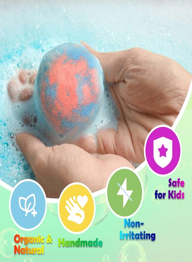 Excalla Bath Bombs for Kids with Surprise Inside, 20 Pack Kids Bath Bombs with Puppy Toys Pretend Playset, Safe Handmade Bubble Bath Fizzies Ball Gift Set for Girls Boys Birthday Christmas - Image 4
