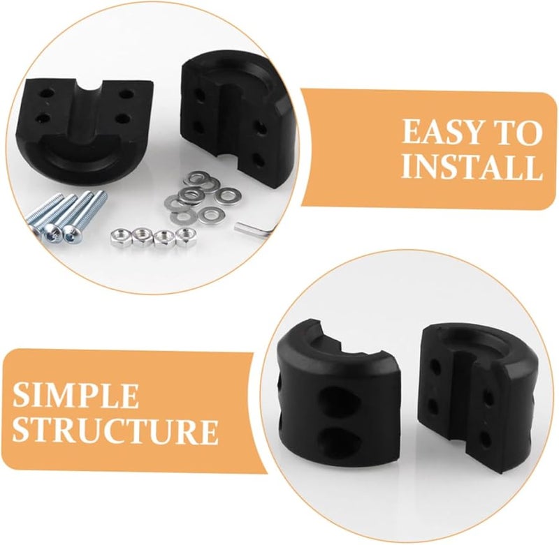 Heavy Duty Black Winch Hook Stopper 6 5X6 5X4 8CM Off Road Vehicle Cable Stop Accessory - Image 4