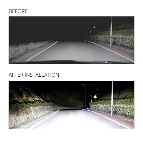 Adeptt HB3/HB4/9005/9006 Super Bright Ultrawhite LED 6500K Headlight High Beam Bulbs (White) for TOYOTA PRIUS BASE 1.8 - Image 3
