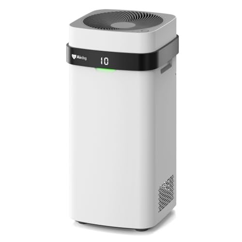 Airdog X5 Air Purifier with TPA Technology  Up to 20X More Effective than HEPA Ideal for Rooms Up to 450 sqft  Washable Filter and Whisper Quiet