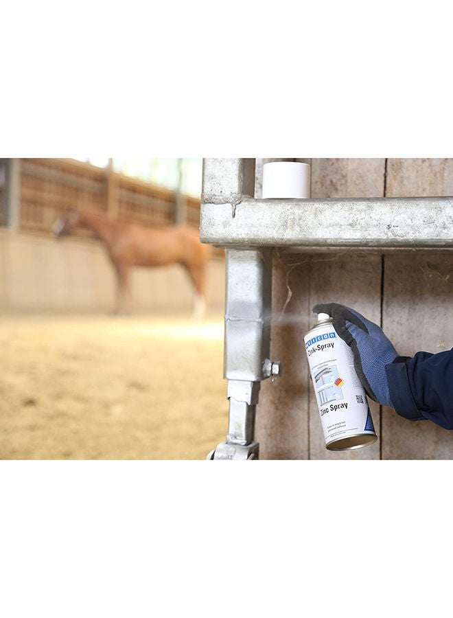 Weicon Zinc Spray | 400 ml | Fast Drying | Heat Resistant And Suitable as Primer For Metal | Grey - Image 2