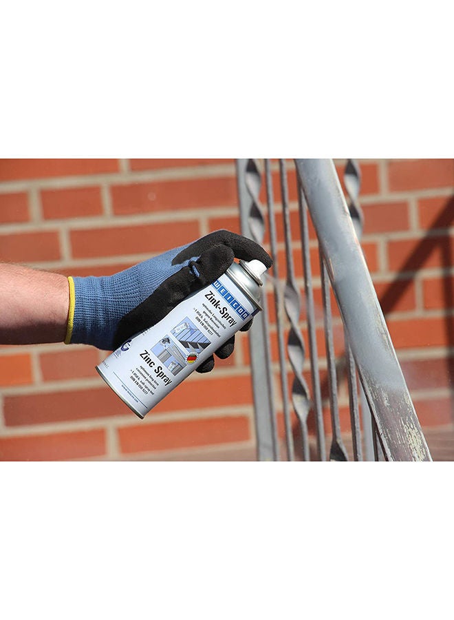 Weicon Zinc Spray | 400 ml | Fast Drying | Heat Resistant And Suitable as Primer For Metal | Grey - Image 5