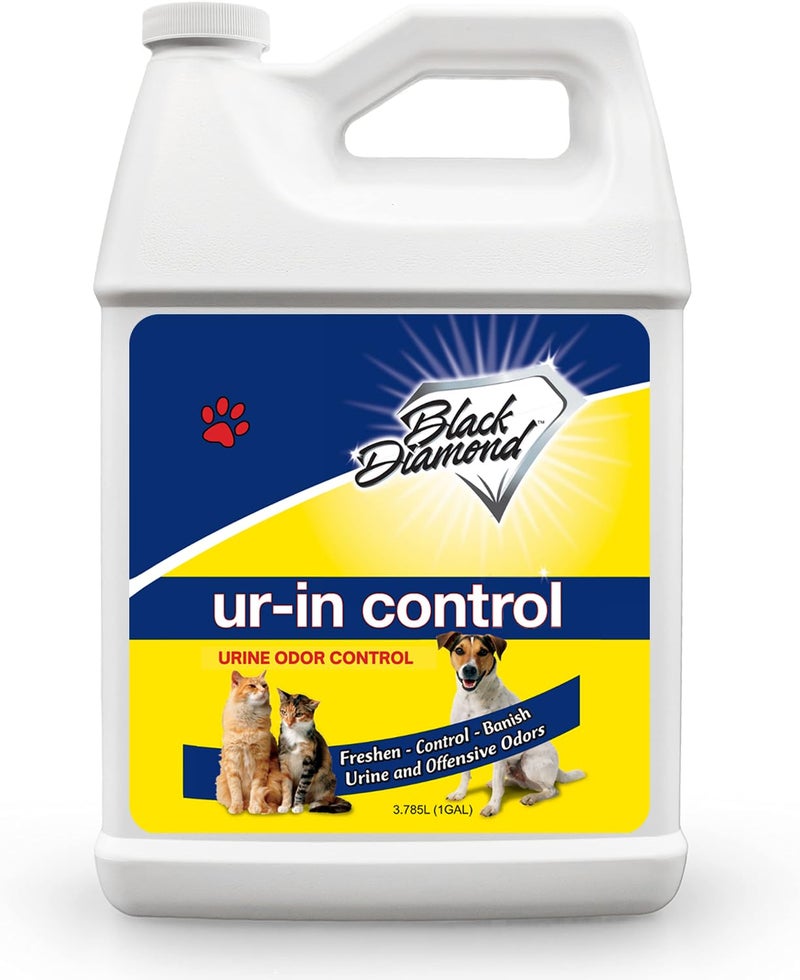 Black Diamond Stoneworks UrIn for Urine Odors Works on Pet Human Smells on Carpet Furniture Mattresses Grout Pet Bedding Concrete1Gallon